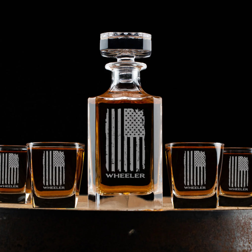 Personalized Barware For Dad