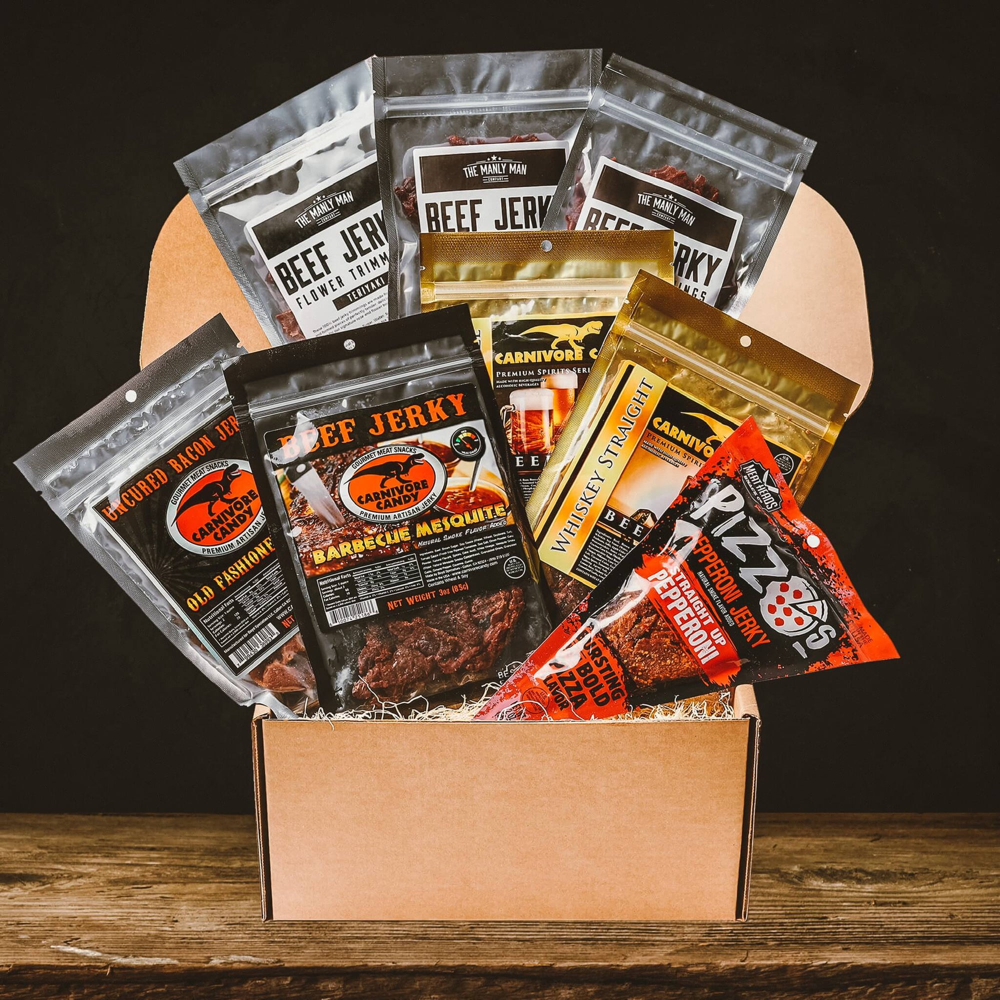 Manly Jerky Gift Boxes