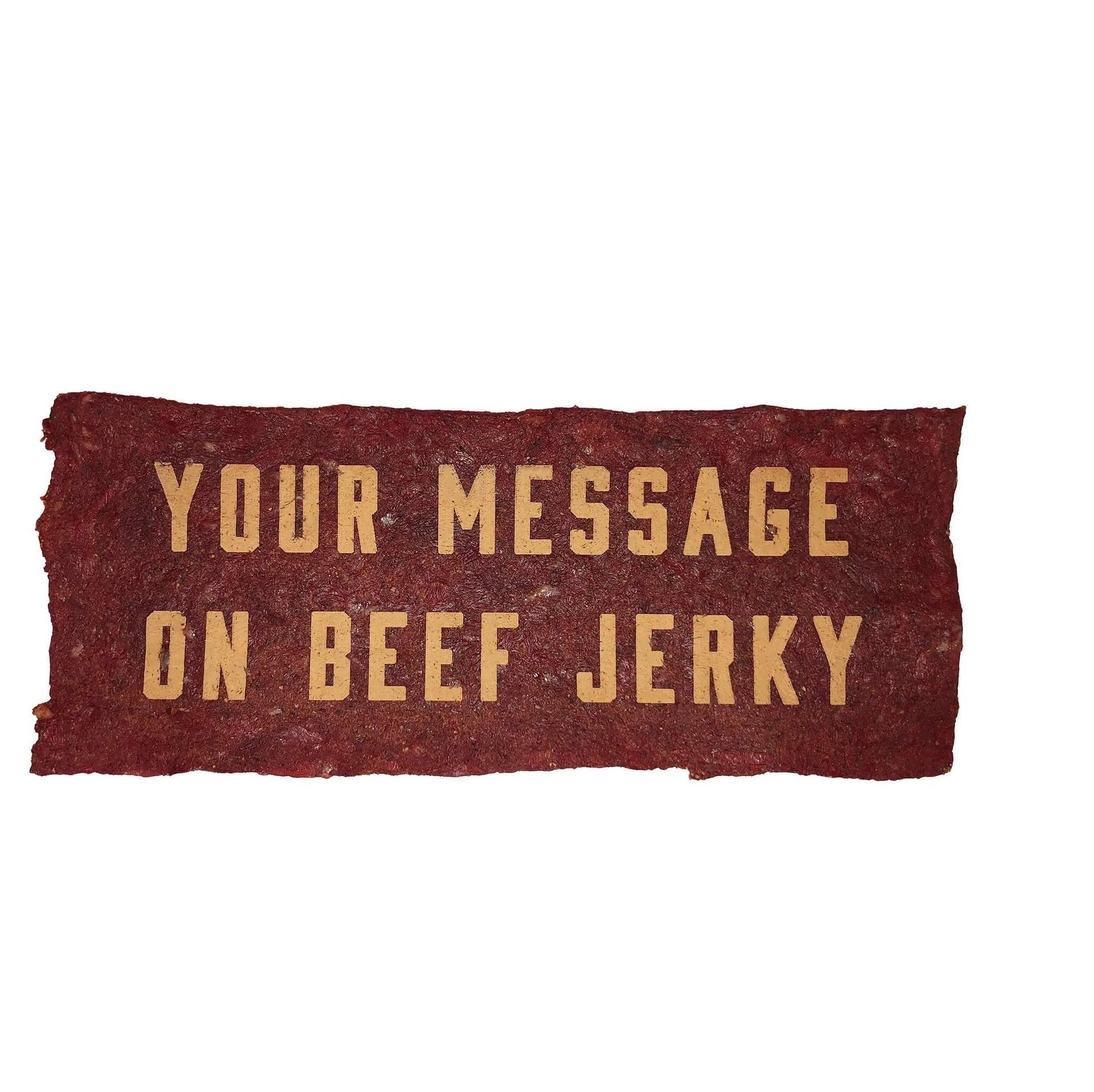 100% edible, 100% awesome Meat Card™.