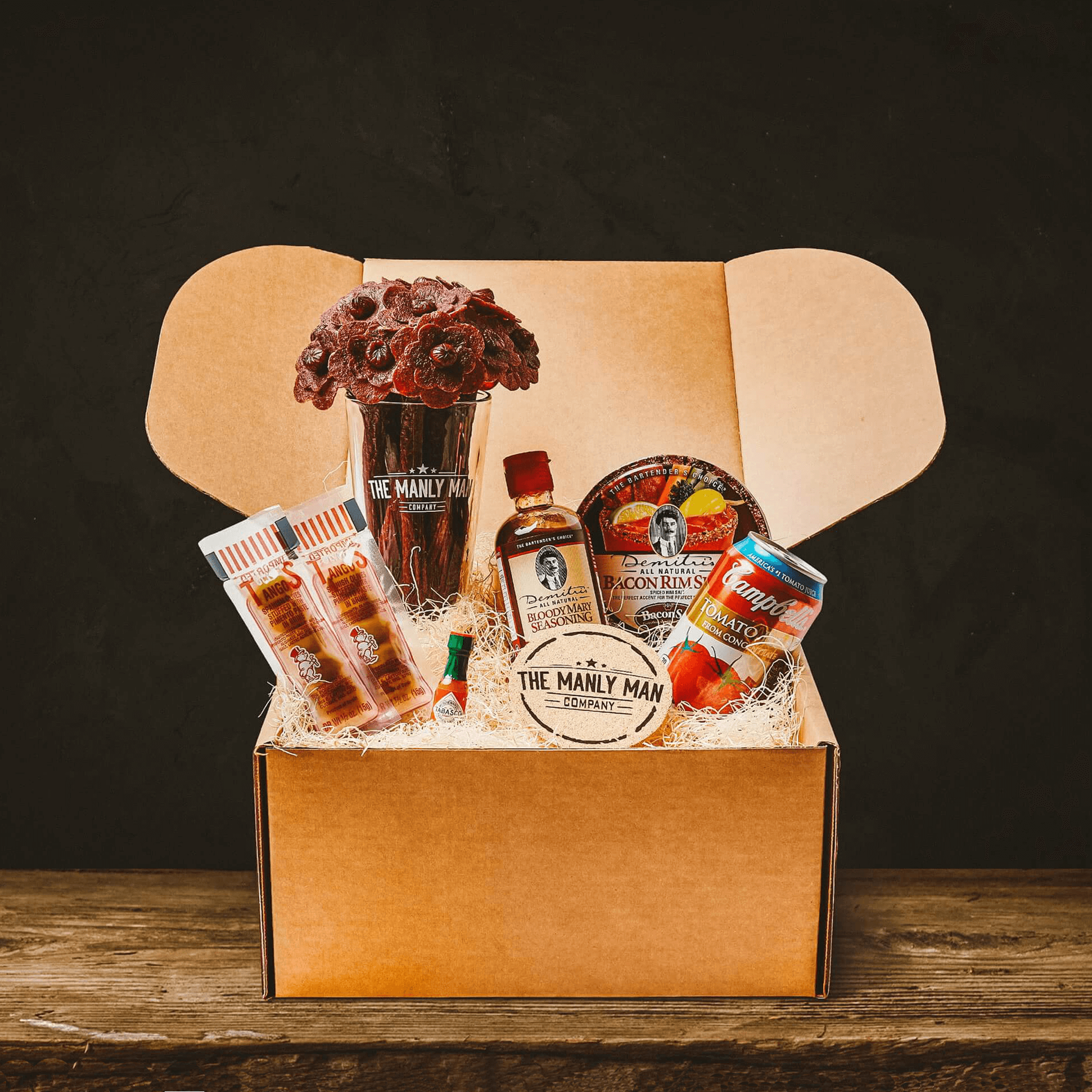 personalized gift basket for men