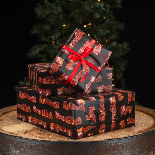 Bacon Scented Gift Wrapping Paper