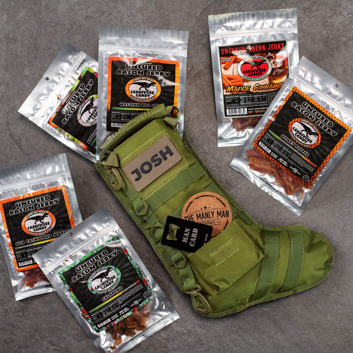Bacon Jerky Tactical X-Mas Stocking Kit