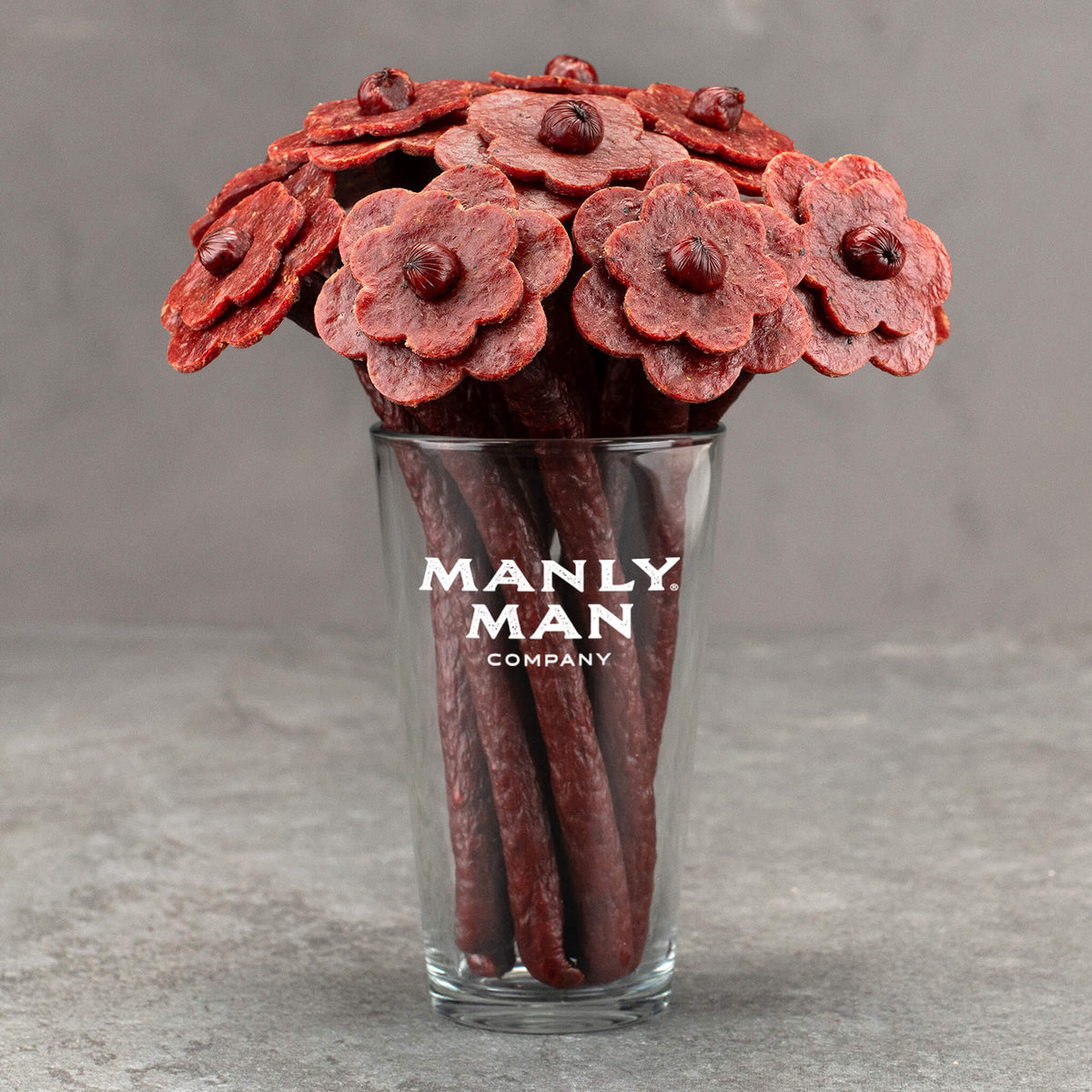 Beef Jerky Flower Bouquet
