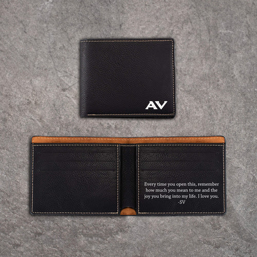 The Personalized Bifold Wallet