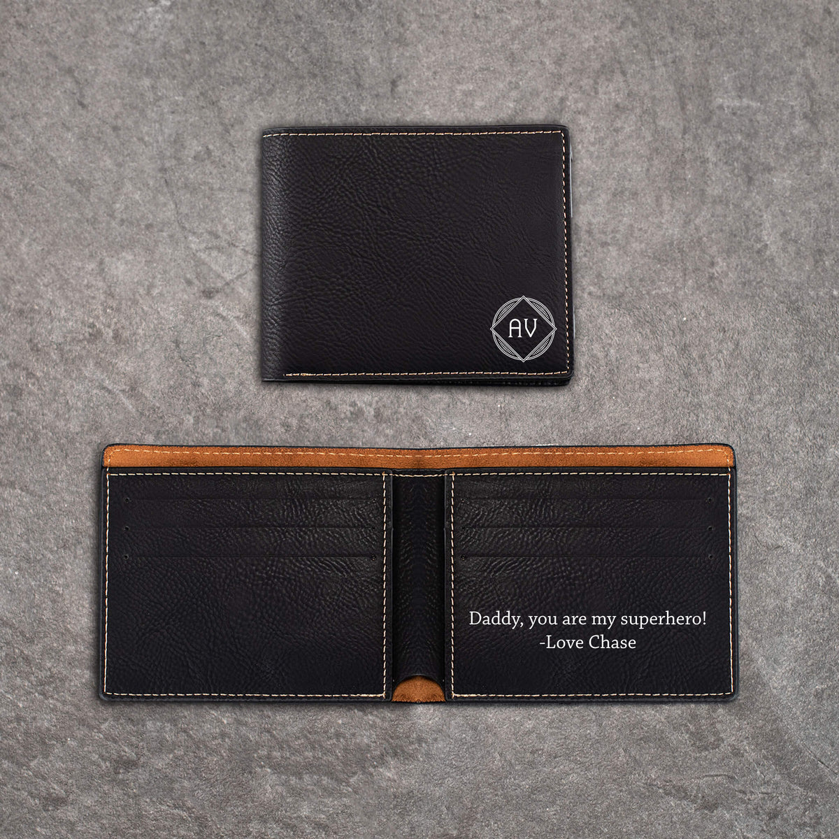 The Personalized Bifold Wallet