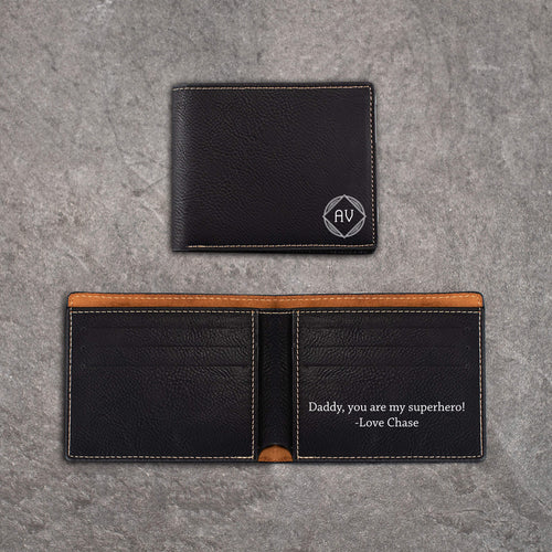The Personalized Bifold Wallet