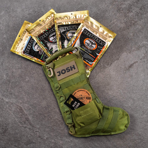 Booze Infused Jerky Tactical X-Mas Stocking Kit