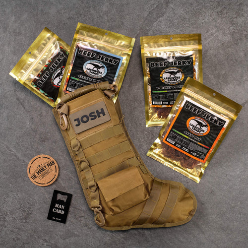 Booze Infused Jerky Tactical X-Mas Stocking Kit