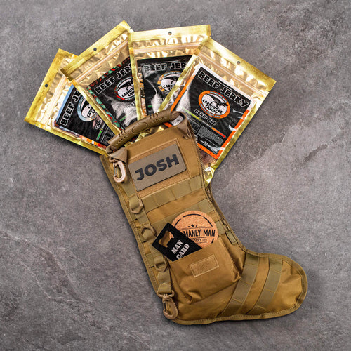 Booze Infused Jerky Tactical X-Mas Stocking Kit