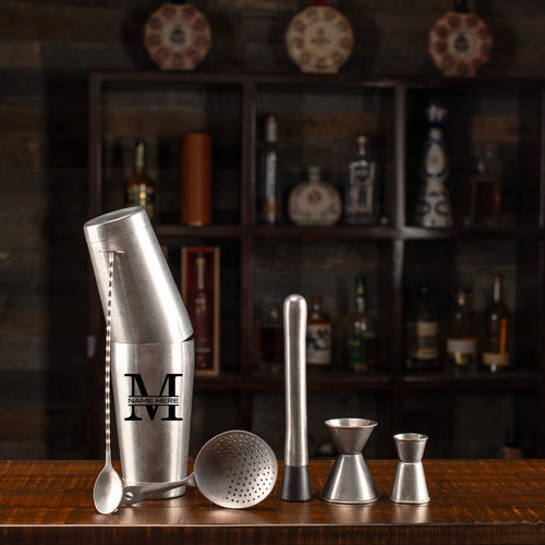 Personalized Cocktail Shaker Set