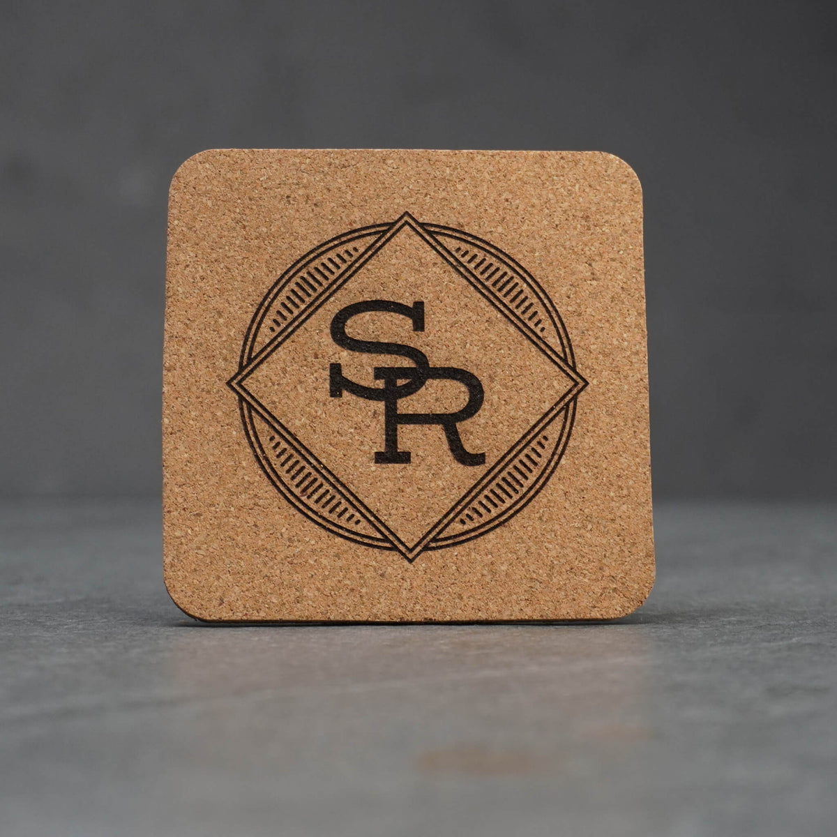 Personalized Cork Coaster