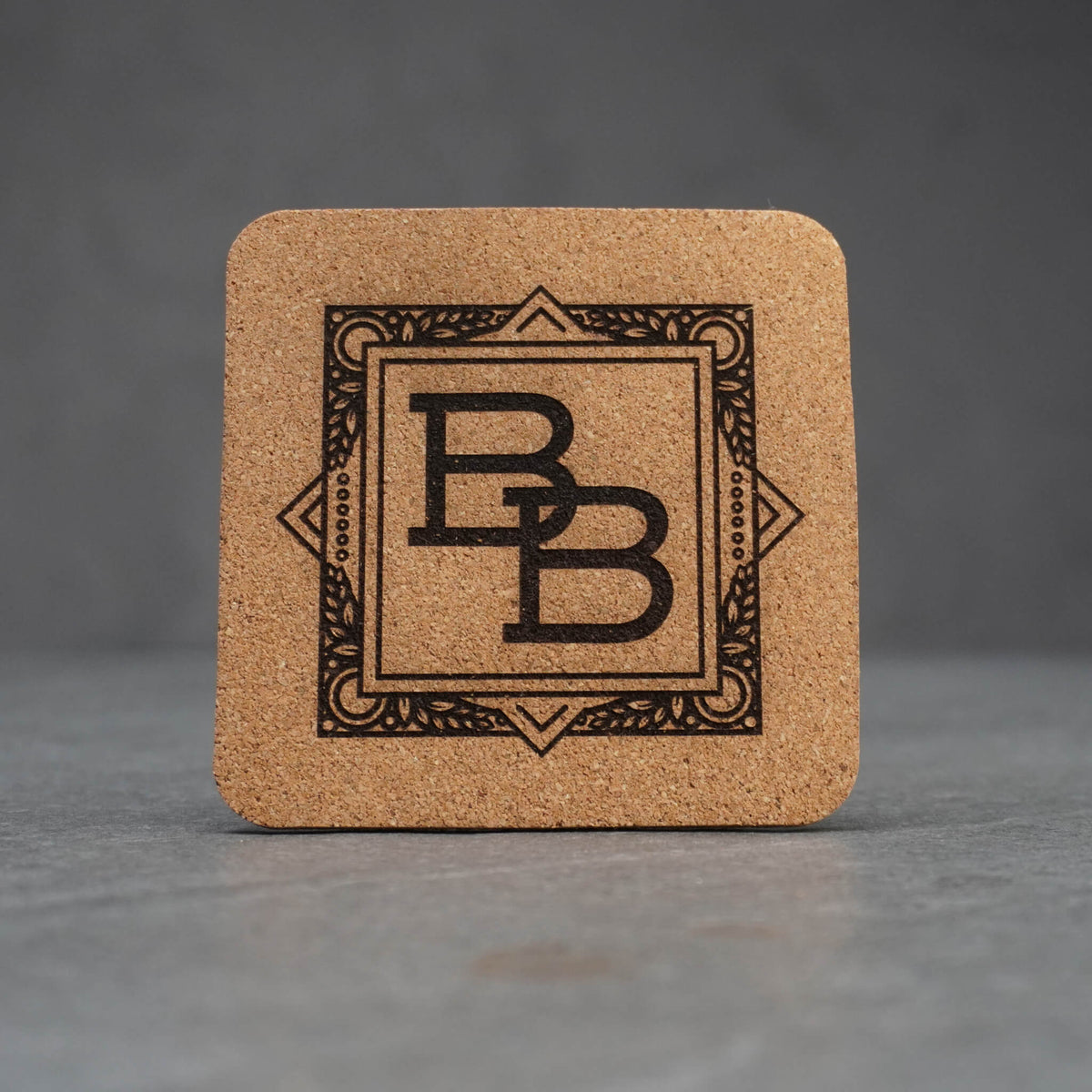 Personalized Cork Coaster