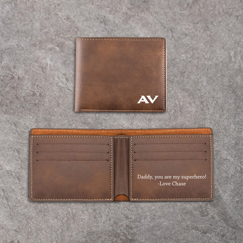 The Personalized Bifold Wallet