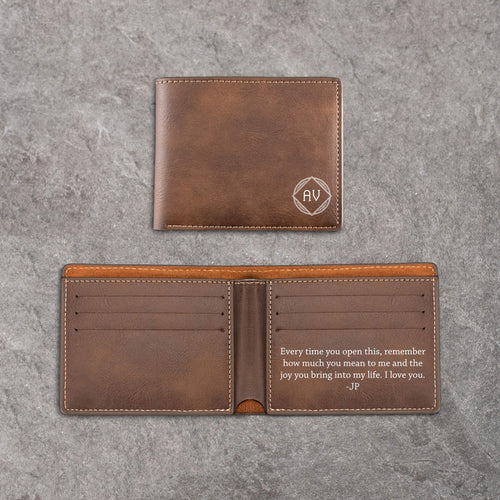 The Personalized Bifold Wallet