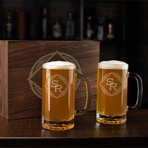 Personalized Mug Glass Set