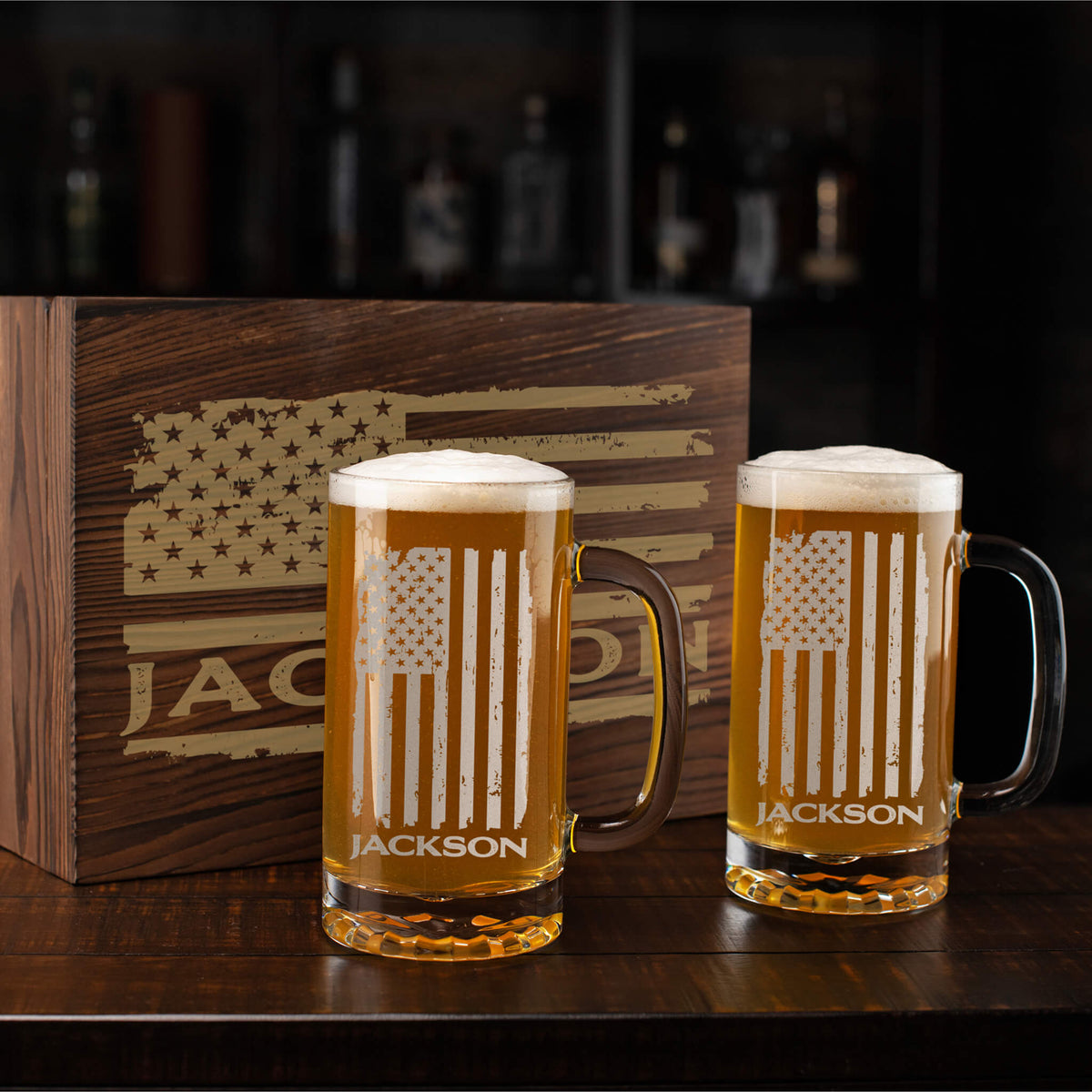 Personalized Mug Glass Set