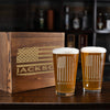 Personalized Pint Glass Set
