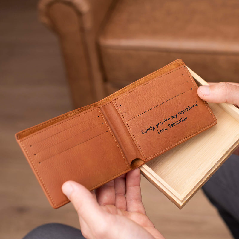 The Personalized Bifold Wallet