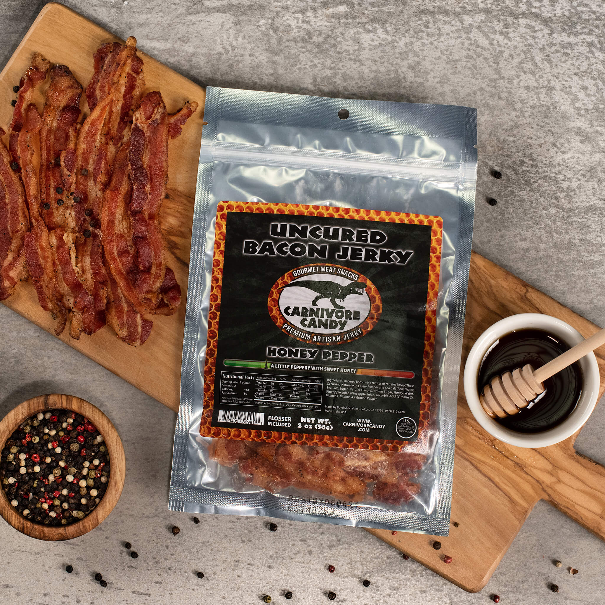 Bacon Crate Includes 5 Awesome Bacon-Flavored Snacks Like Maple Bacon  Jerky, Bacon Seasoning and More Great Gifts for Men