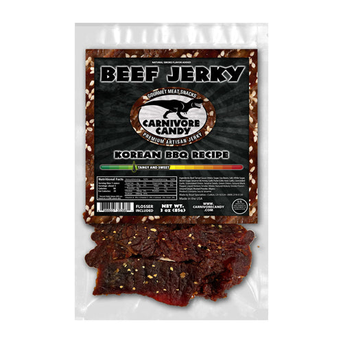 Korean BBQ Style Beef Jerky