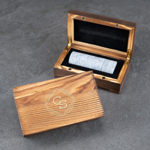 Round Whiskey Stones