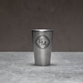 Personalized Stainless Steel Pint