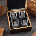 Sharp Sips - Whiskey Glass Set of 4