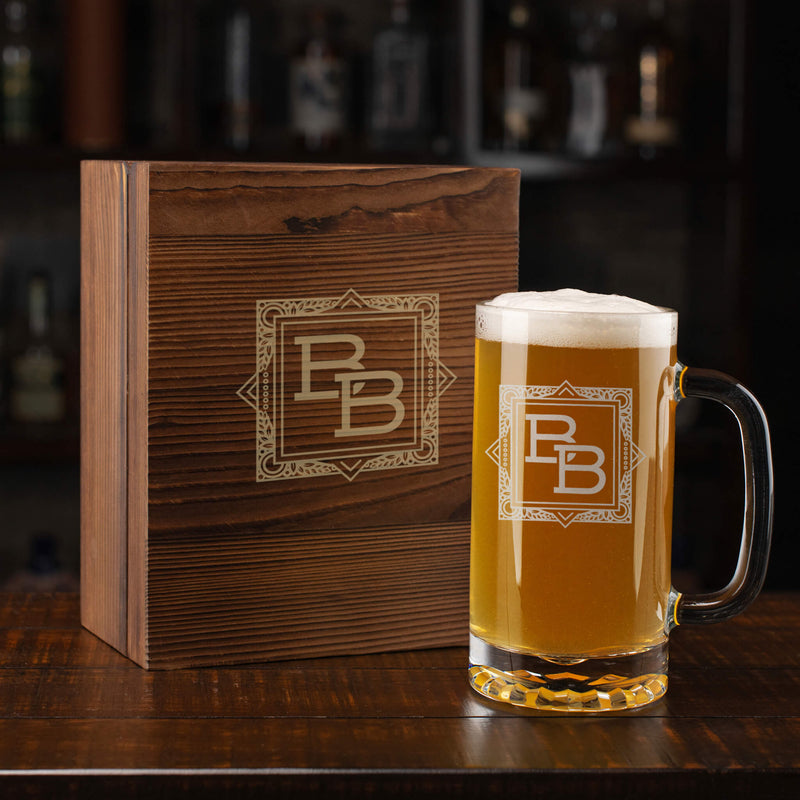Personalized Mug Glass Set