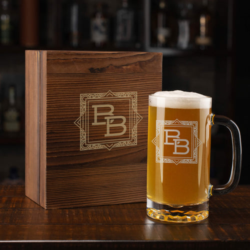 Personalized Mug Glass Set