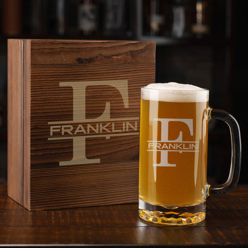 Personalized Mug Glass Set