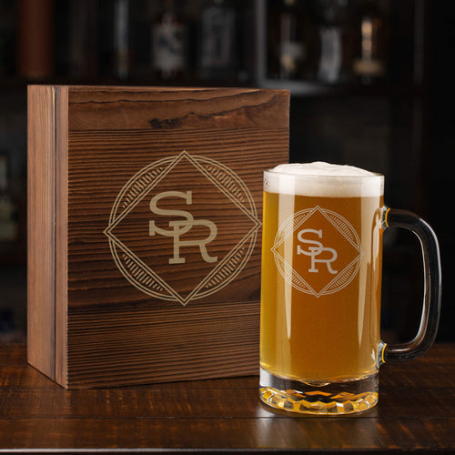 Personalized Mug Glass Set