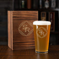 Personalized Pint Glass Set