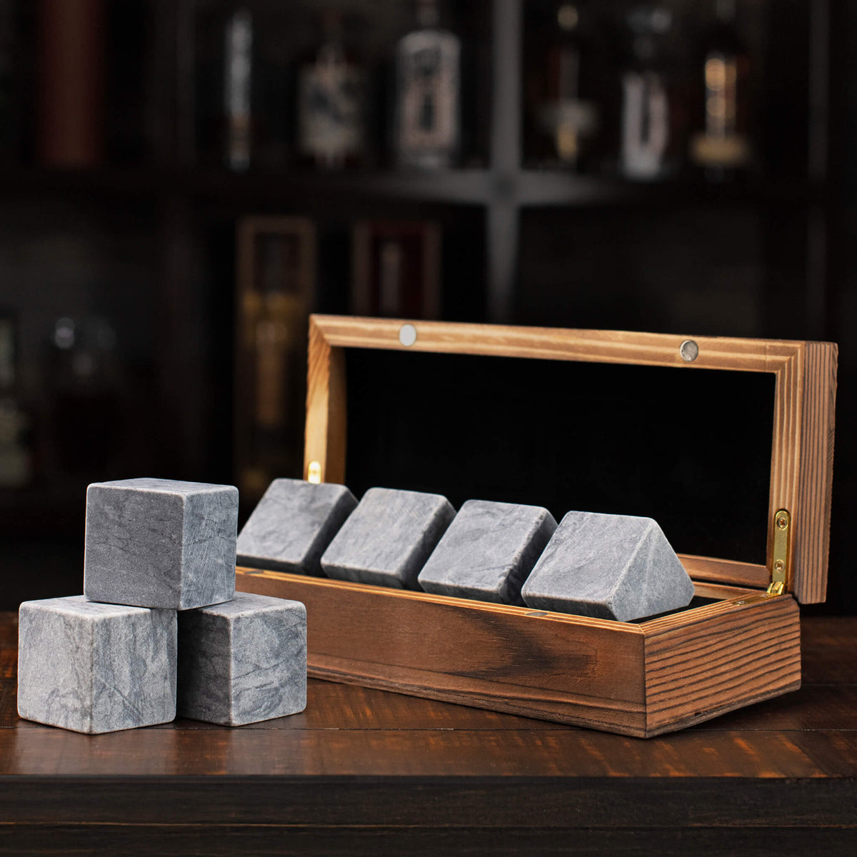 Square Whiskey Stones