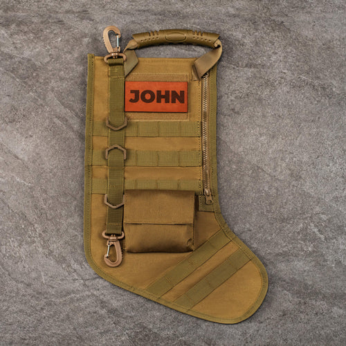 Personalized Tactical Christmas Stocking