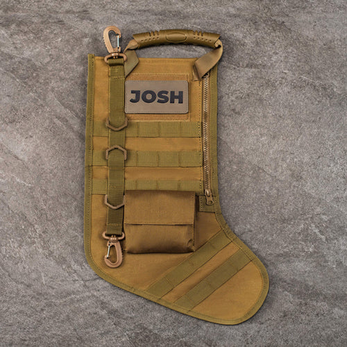 Personalized Tactical Christmas Stocking