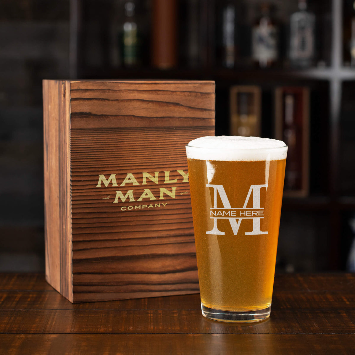 Personalized Pint Glass Set