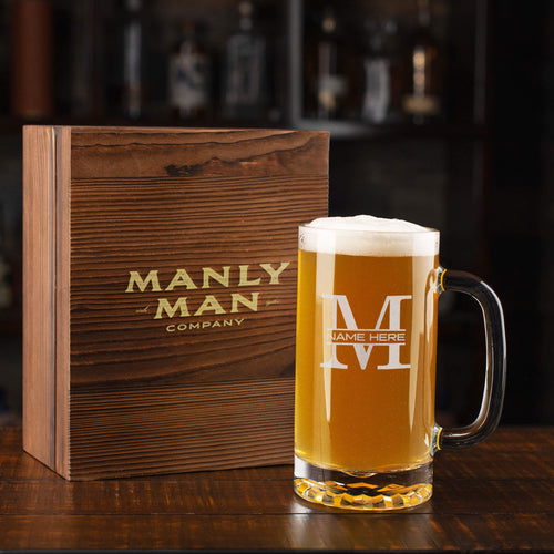 Personalized Mug Glass Set