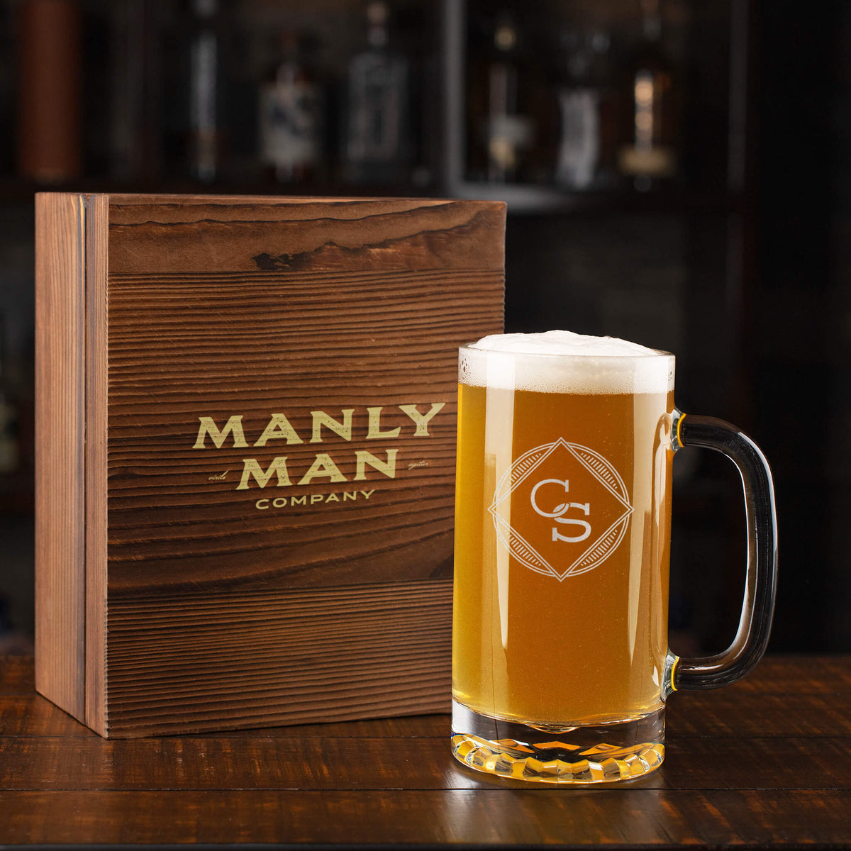 Personalized Mug Glass Set