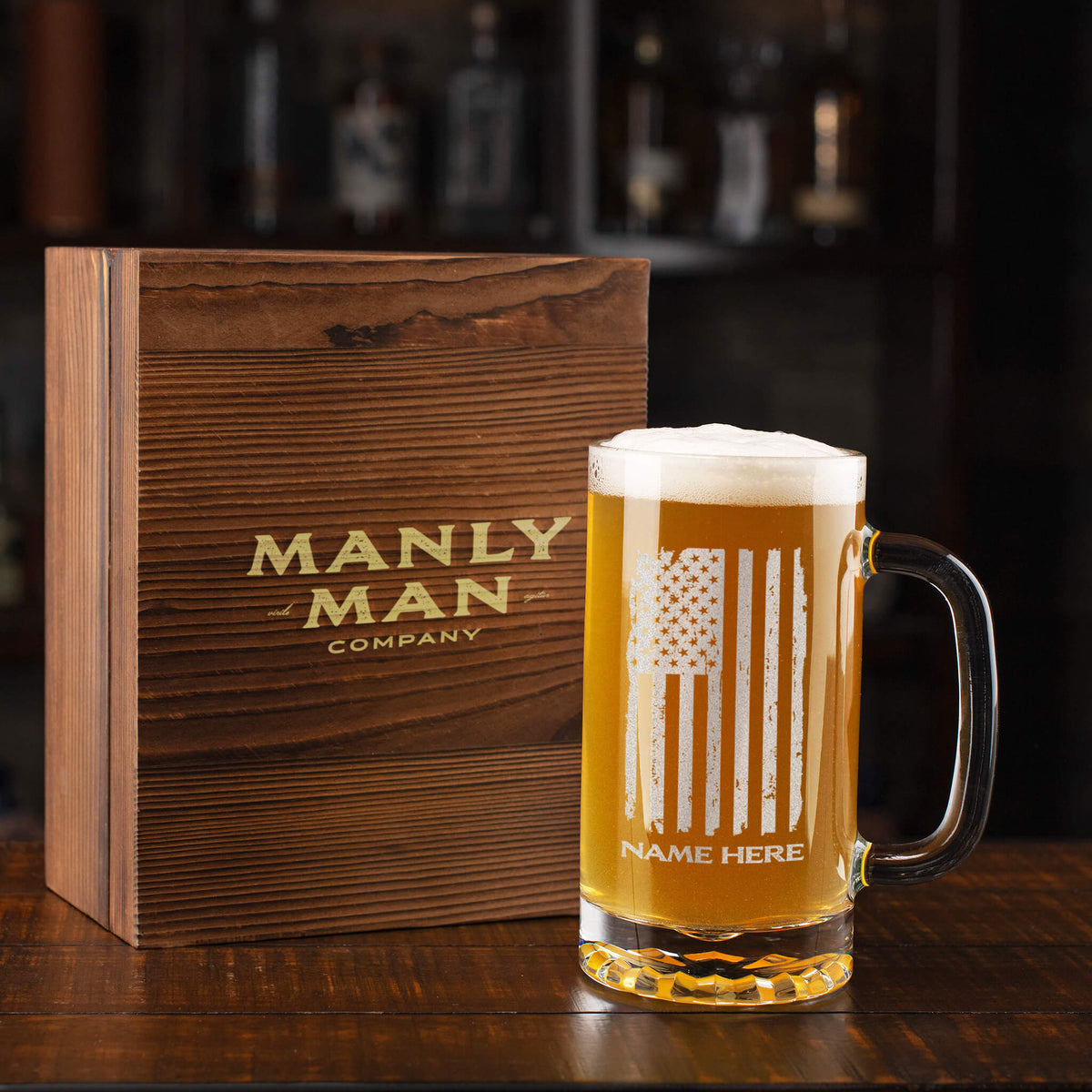 Personalized Mug Glass Set