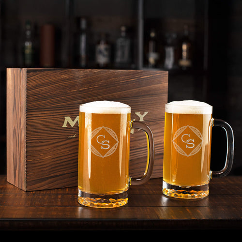 Personalized Mug Glass Set