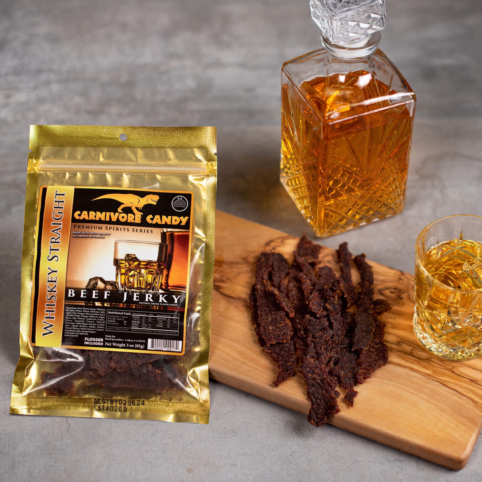 Manly Man Co. Booze Infused Jerky Tactical X-mas Stocking Kit