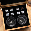 Personalized Whiskey Round Glass Set