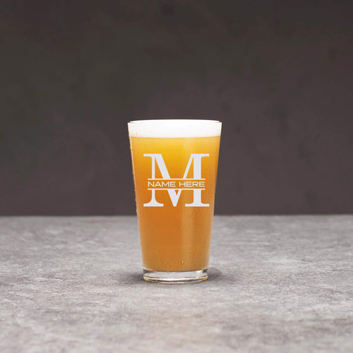 Personalized Pint Glass