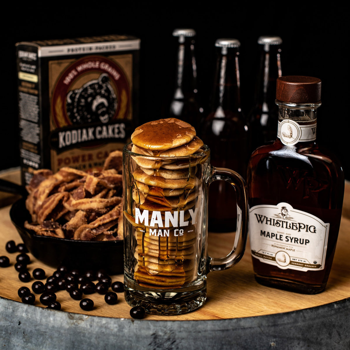 Bacon, Beer &amp; Whiskey MANcakes™ Kit