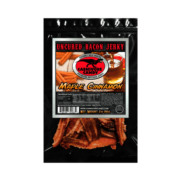 Maple Cinnamon Bacon Jerky
