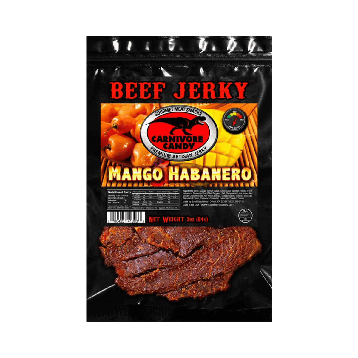 Mango Habanero Beef Jerky