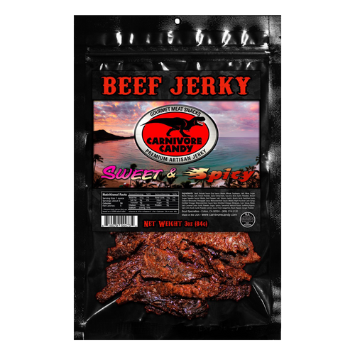 Carnivore Candy Sweet & Spicy Beef Jerky