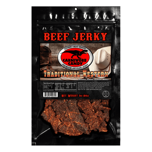 Carnivore Candy Traditional Western Beef Jerky Default