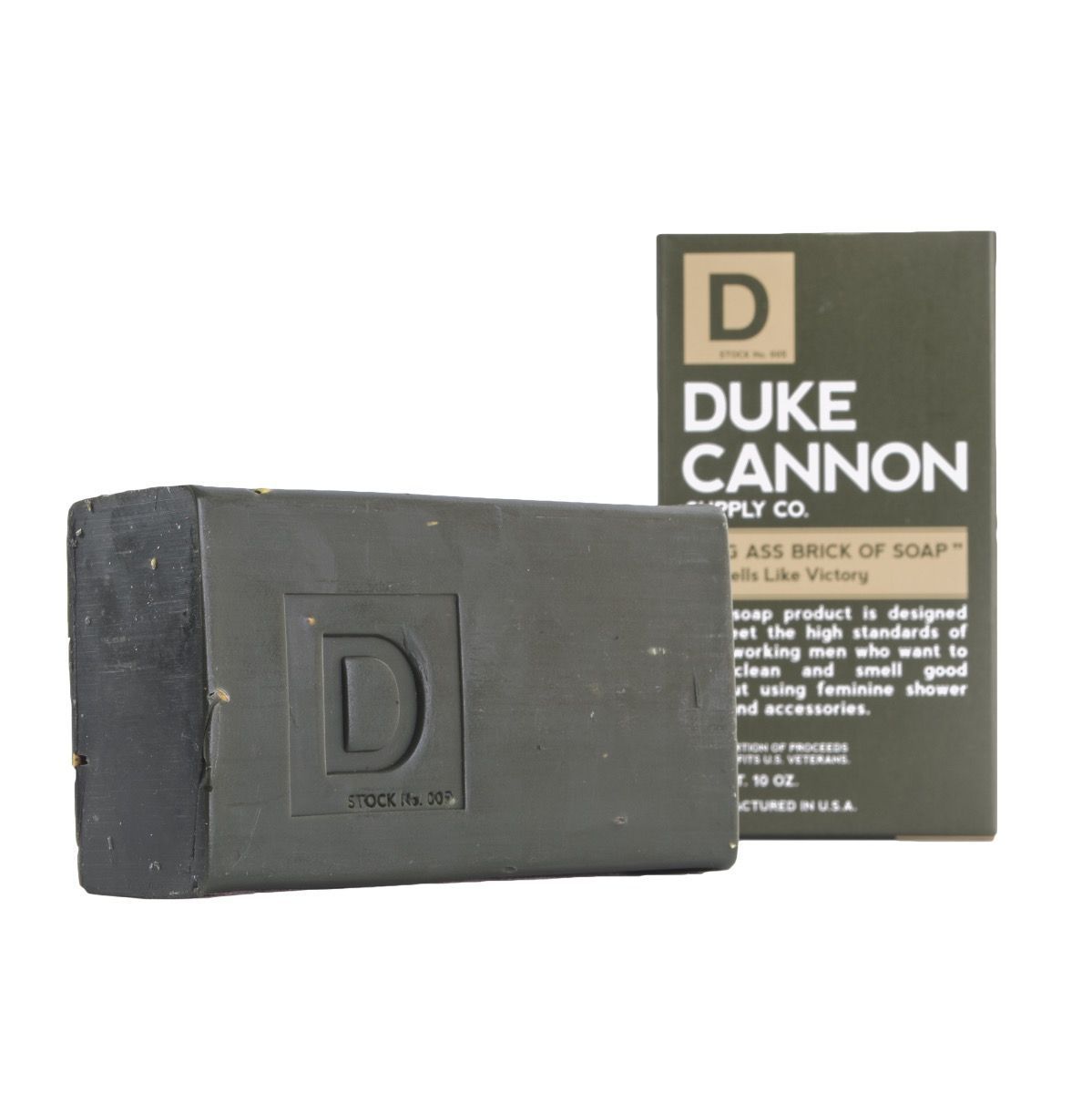 Big Ass Brick of Soap Smells Like Victory Duke Cannon Manly