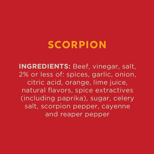Scorpion Carne Seca